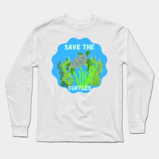 Save the turtles Long Sleeve T-Shirt